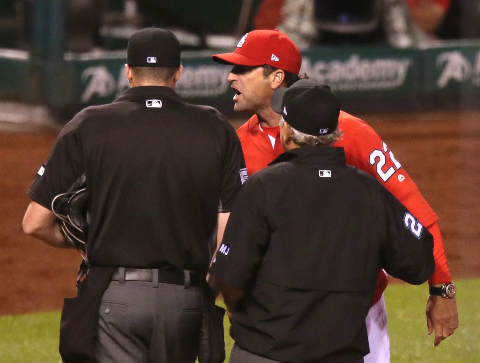 2017: Ejected from game with the San Francisco Giants